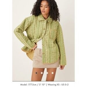 Free People Alexie quilted jacket
